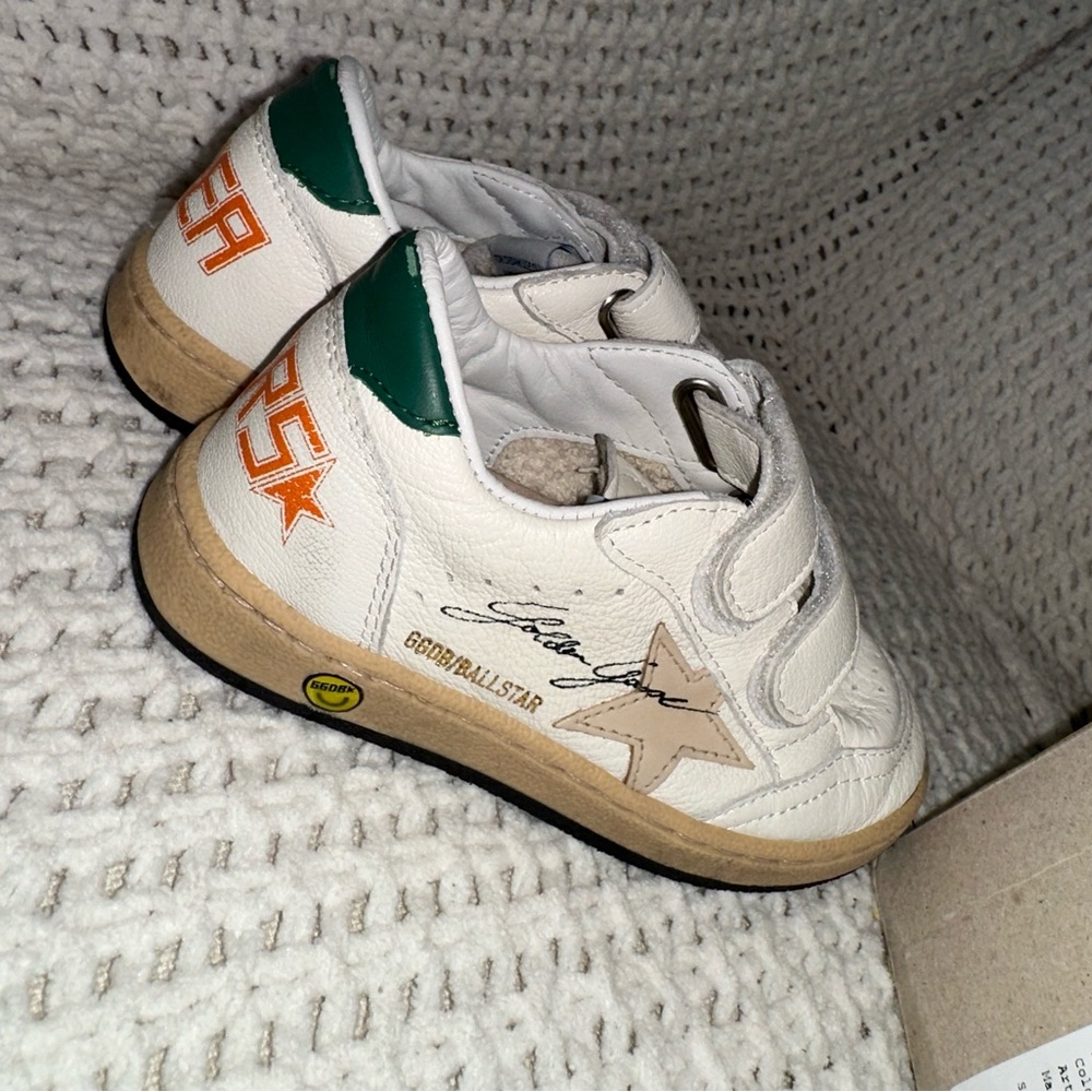 Golden Goose Ball Star Kids Sneakers